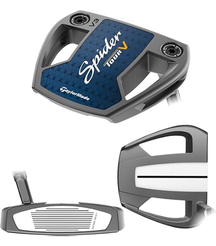 Amazon.com: NEW Lefty TaylorMade Spider Tour V V7 Putter, Double